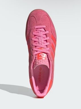 adidas Gazelle Women's Beam Pink with Solar Red Accents